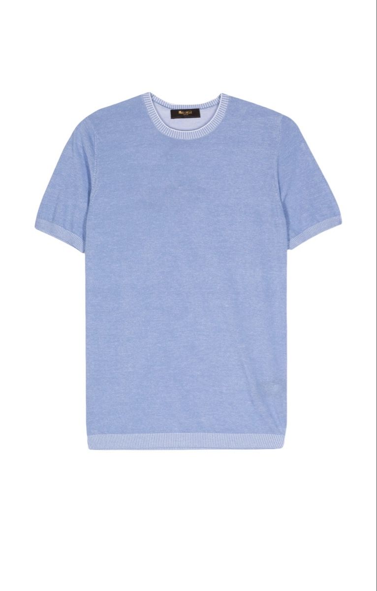 T-shirt: Moorer blue Tshirt – Usato da Melide venduto da Nikola-123