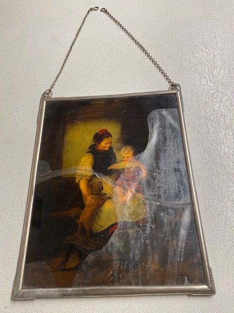 Gemälde: Quadro vintage Thomas Faed – Defekt aus Breganzona von dan_qlf5 1