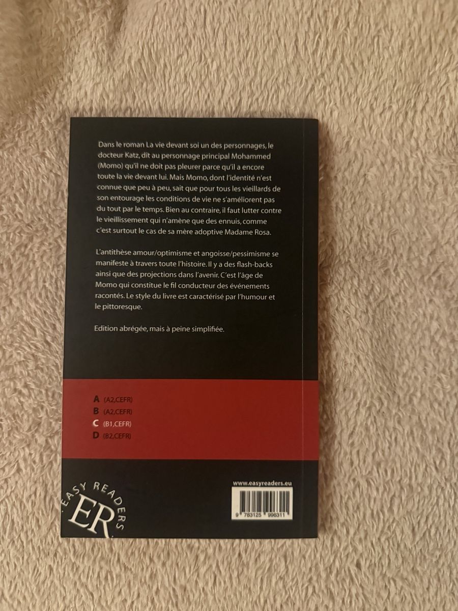 Livres: Buch La Vie Devant Soi Romain Gary – Neuf (Voir description) à Bolligen par lee_orange 1