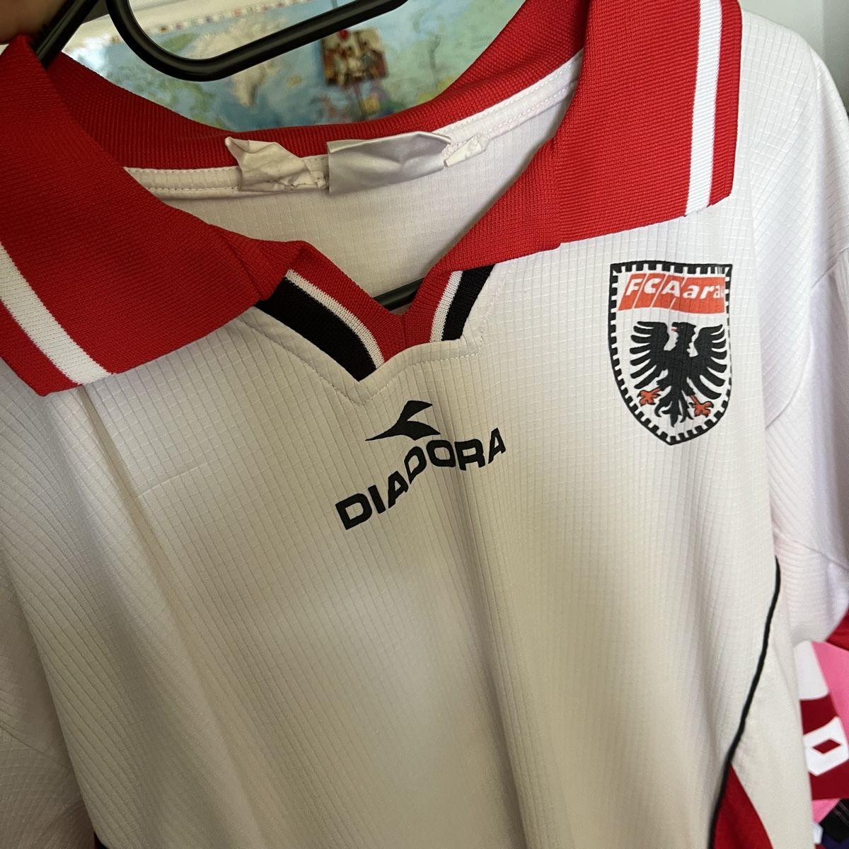 Canottiere & Pantaloni: Fc Aarau Trikot Diadora 90s – Usato da Winterthur venduto da LaBodega 2