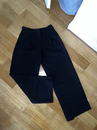 Massimo Dutti black trousers