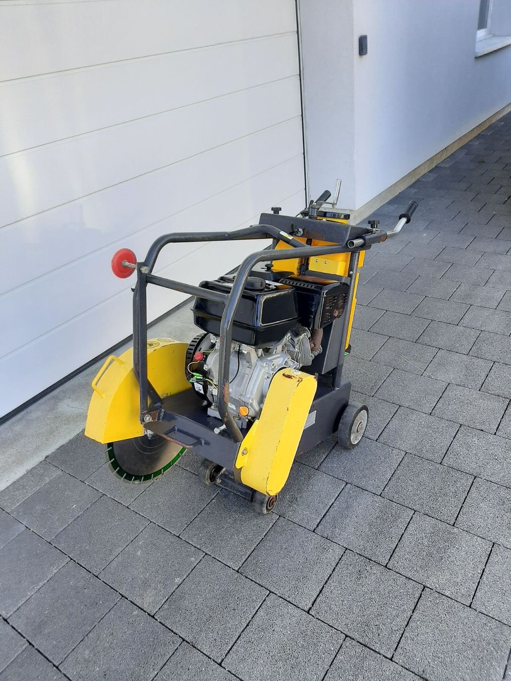 Tutte le macchine: Fugenschneider Baumax Benzin 450mm Blatt – Usato da Rain venduto da Kleinmoto 1