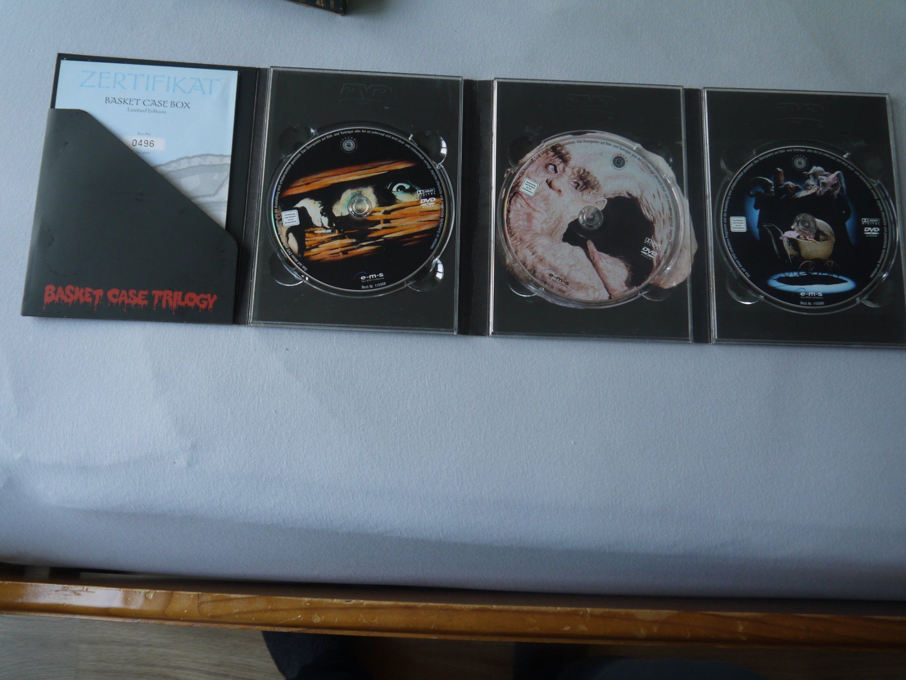 Tutti i DVDs: BASKET CASE TRILOGY - Limited - uncut – Usato da Hagendorn venduto da Blaf 1