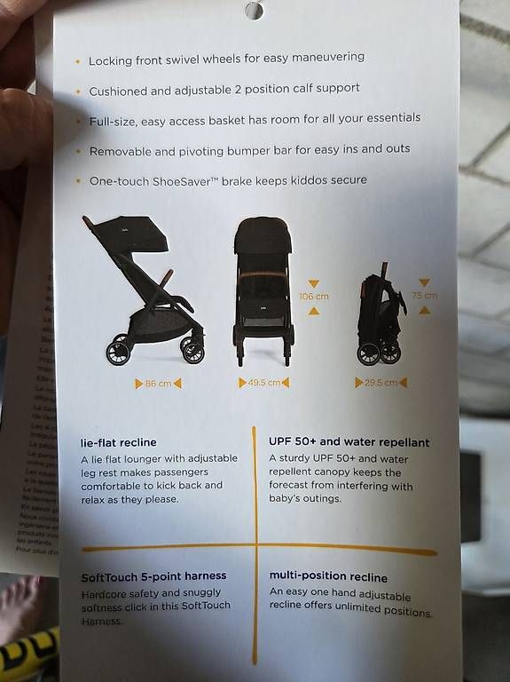 Joie Poussette: Kinderwagen Buggy Joie – D'occasion à Ehrendingen par celts 3