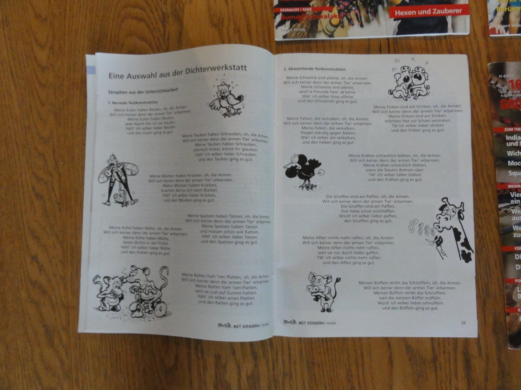 Riviste & Magazine: Musik mit Kindern, 4 Magazine – Nuovo (secondo la descrizione) da Riedholz venduto da Taweva 1