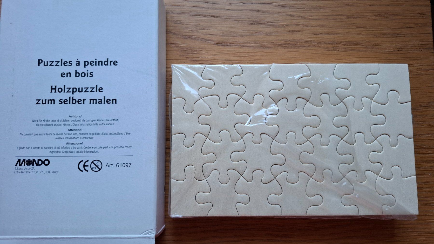 Puzzles: Holzpuzzle blank – Gebraucht aus Brünisried von san_74_bu