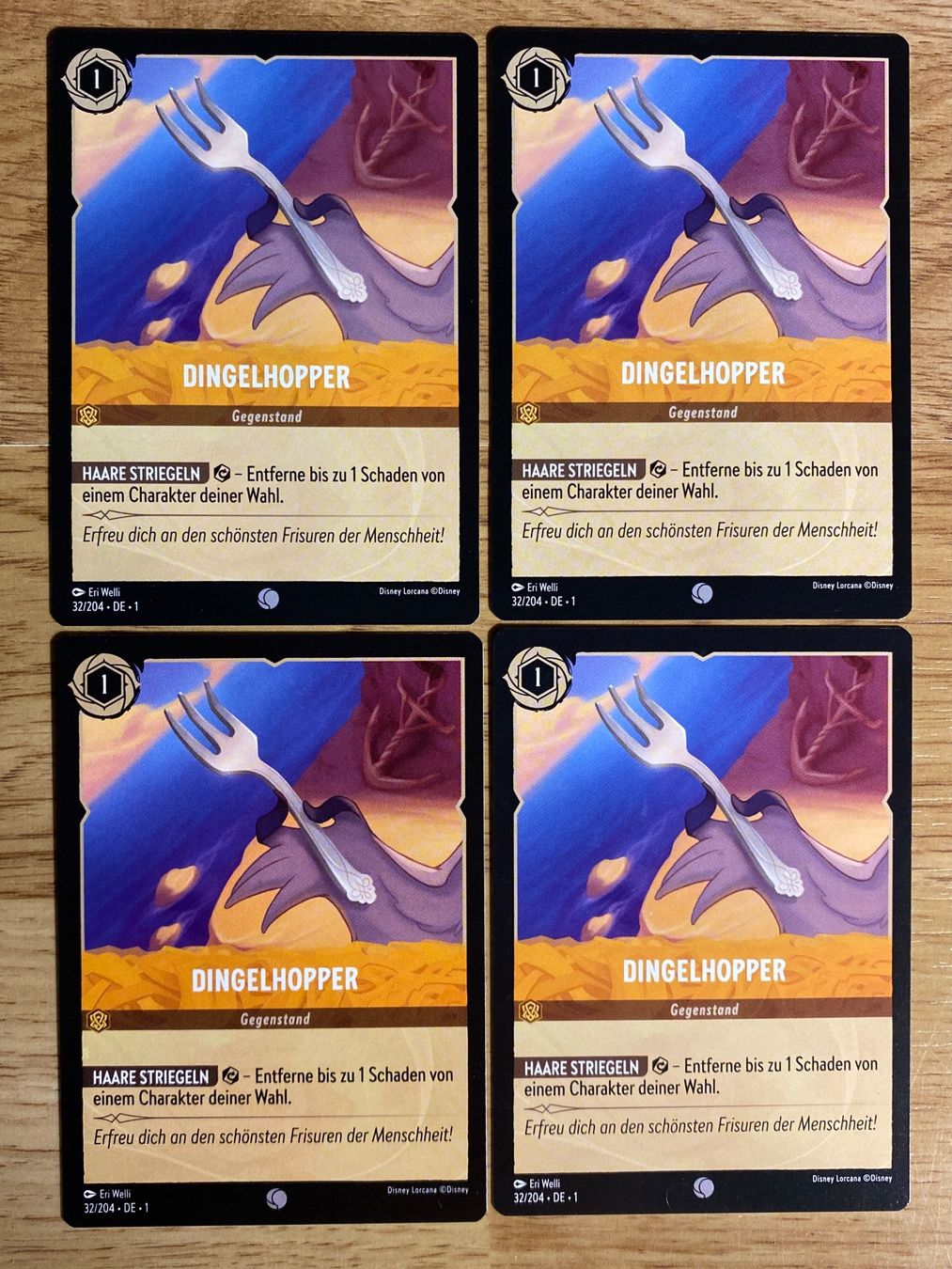 Disney Carte collezionabili: Dingelhopper DE 32 Disney Lorcana 1 – Nuovo (secondo la descrizione) da Rafz venduto da SaintCruz