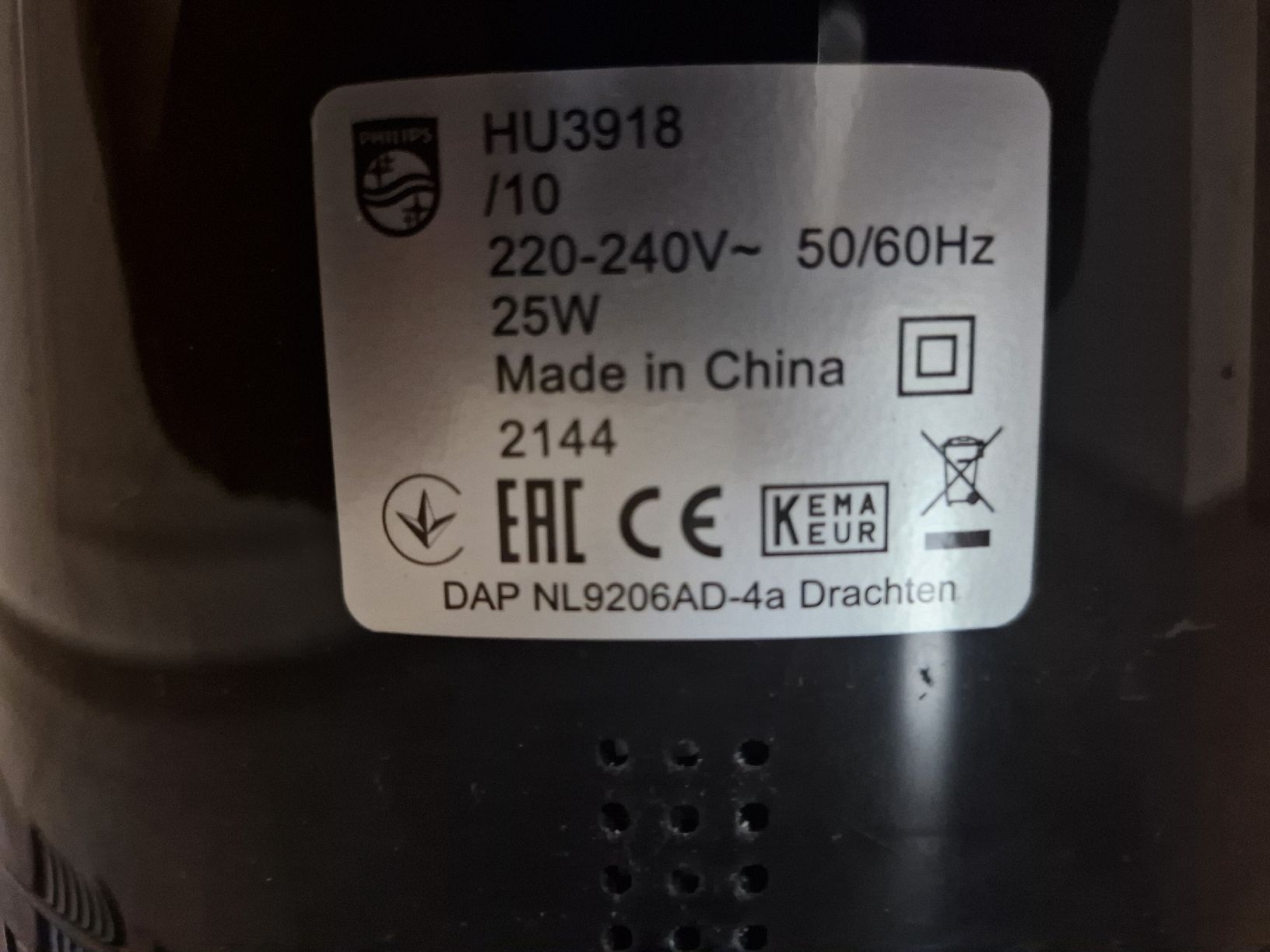 Philips Luftbefeuchter: Philips Luftbefeuchter HU3918/10  – Gebraucht aus Waldkirch von Chinae 1