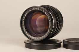 Carl Zeiss Jena Pancolar 80mm f/1.8 MC electric M42