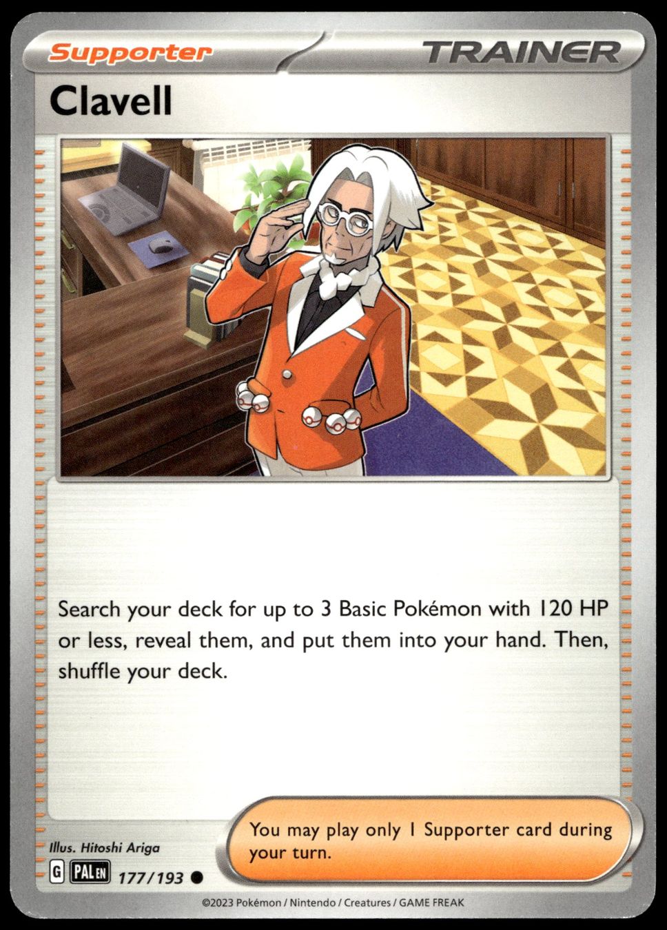 Pokémon Carte collezionabili: Pokémon Clavell 177/193 EN SV02: Paldea Evolved – Usato da Le Mouret venduto da PokemonCards_CH