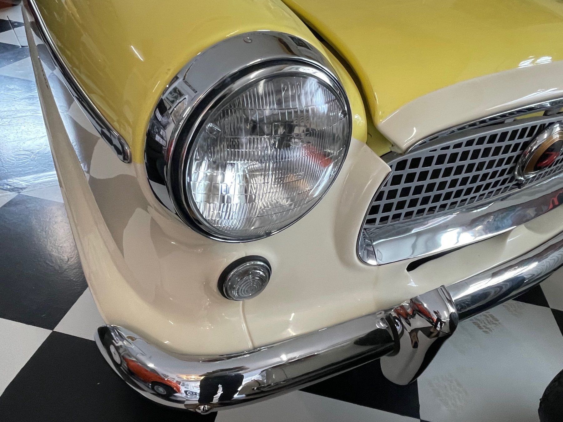 Automobili: Oldtimer Nash Metropolitan.  Cabrio.  Restauriert.  JG 1958 – Usato da Effretikon venduto da Bianchina2 8