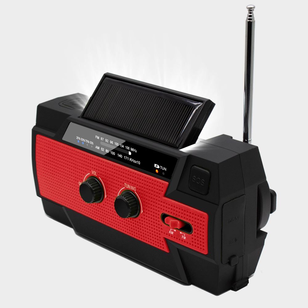 Radio: Tragbare Solar Radio mit AM/FM/NOOA – Nuovo (secondo la descrizione) da Thun venduto da Laoye 4