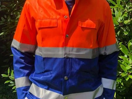 Warnschutzjacke/Sicherheitsjacke Typ Maxguard/Gr. 60/Neu/OVP