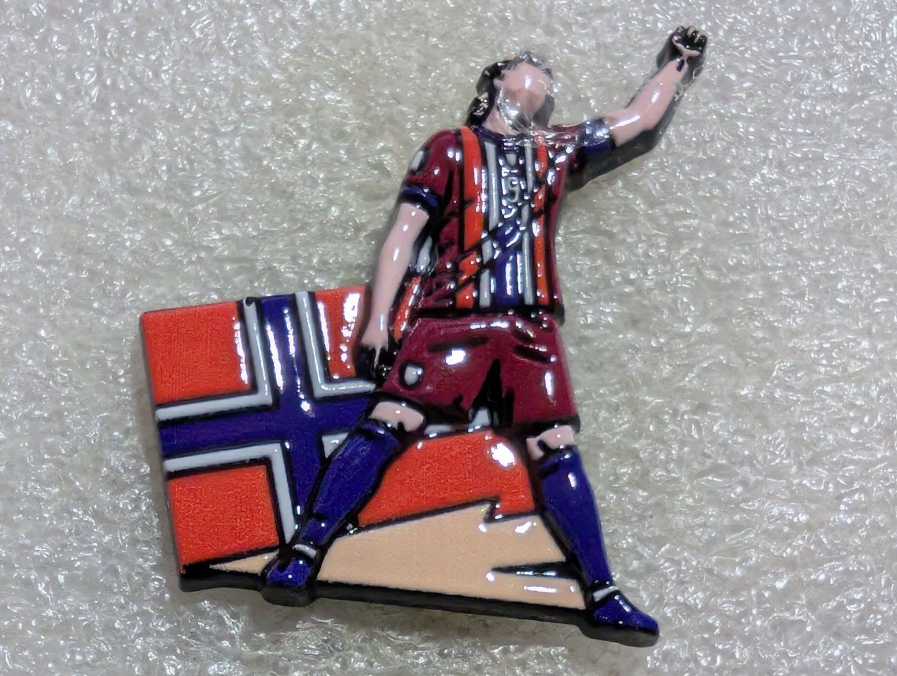 Placchette & Badge: Ansteckpin 16: Fussballstar – Usato da Oppligen venduto da Pin-Fall-Shop