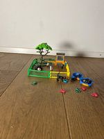 Playmobil Kleintiergehege mit Katzen und Hasen
