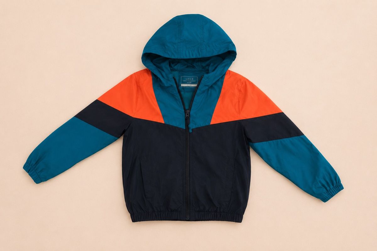 Giacche: VESTE COUPE-VENT ENFANT À CAPUCHE – Nuovo (secondo la descrizione) da Lausanne venduto da mar_6snp 1