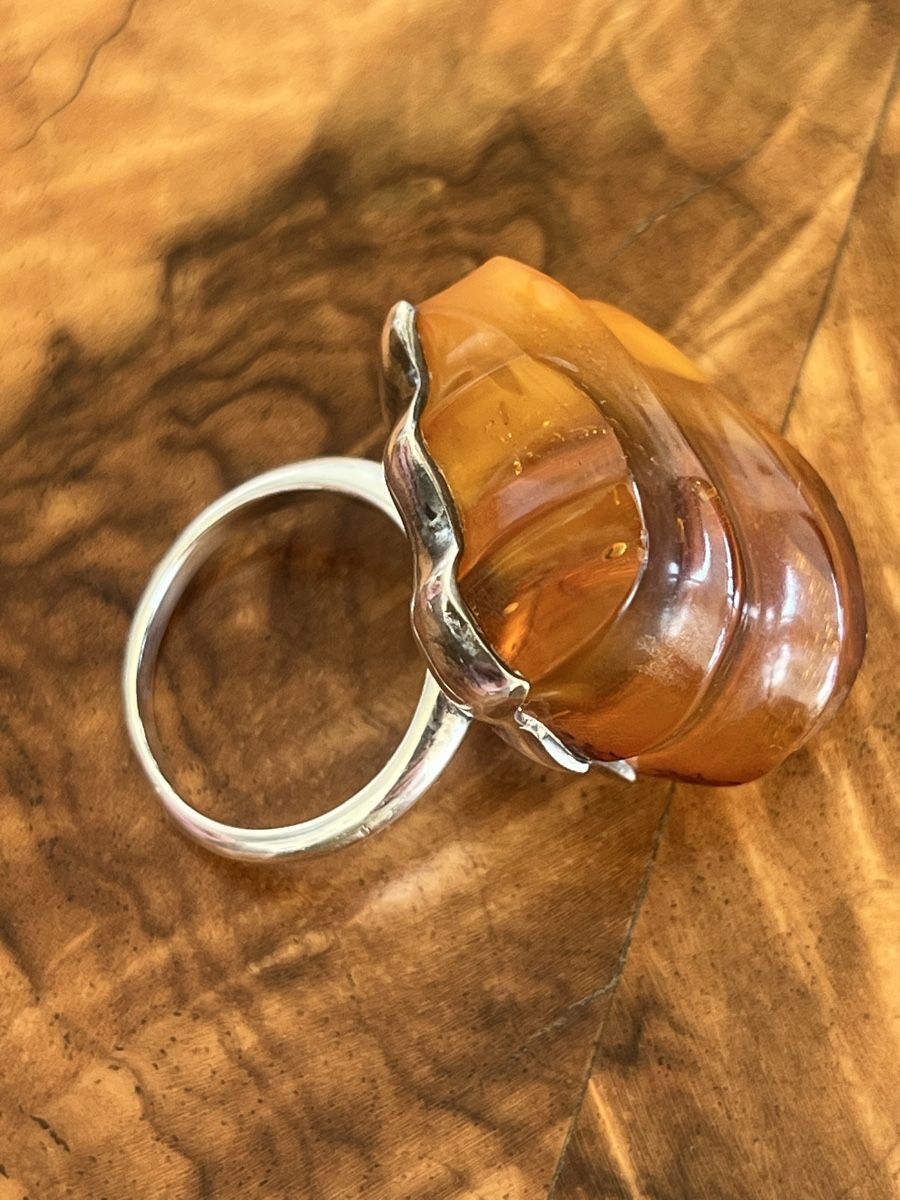 Ringe: Bernstein Ring – Gebraucht aus Zürich von ralph__