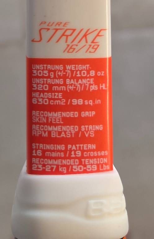 Babolat Racchette: Babolat Pure Strike 16x19 – Usato da Confignon venduto da Tibinhosfc 5