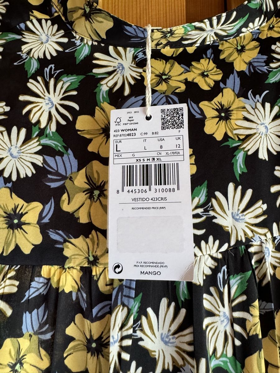 Mango Vestiti: Robe longue légère Mango neuve – Nuovo e nell'imballaggio originale da Les Giettes venduto da joelledu 3