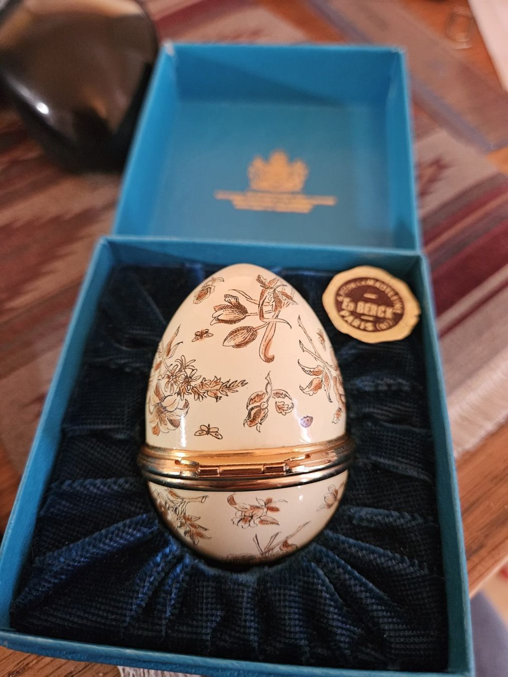 Alle Dekorationen: Enameled Bilston & Battersea Egg – Neu und originalverpackt aus Thierrens von jro_5tyk 2