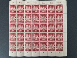 Deutsches Reich Briefmarken Bogenteil postfrisch