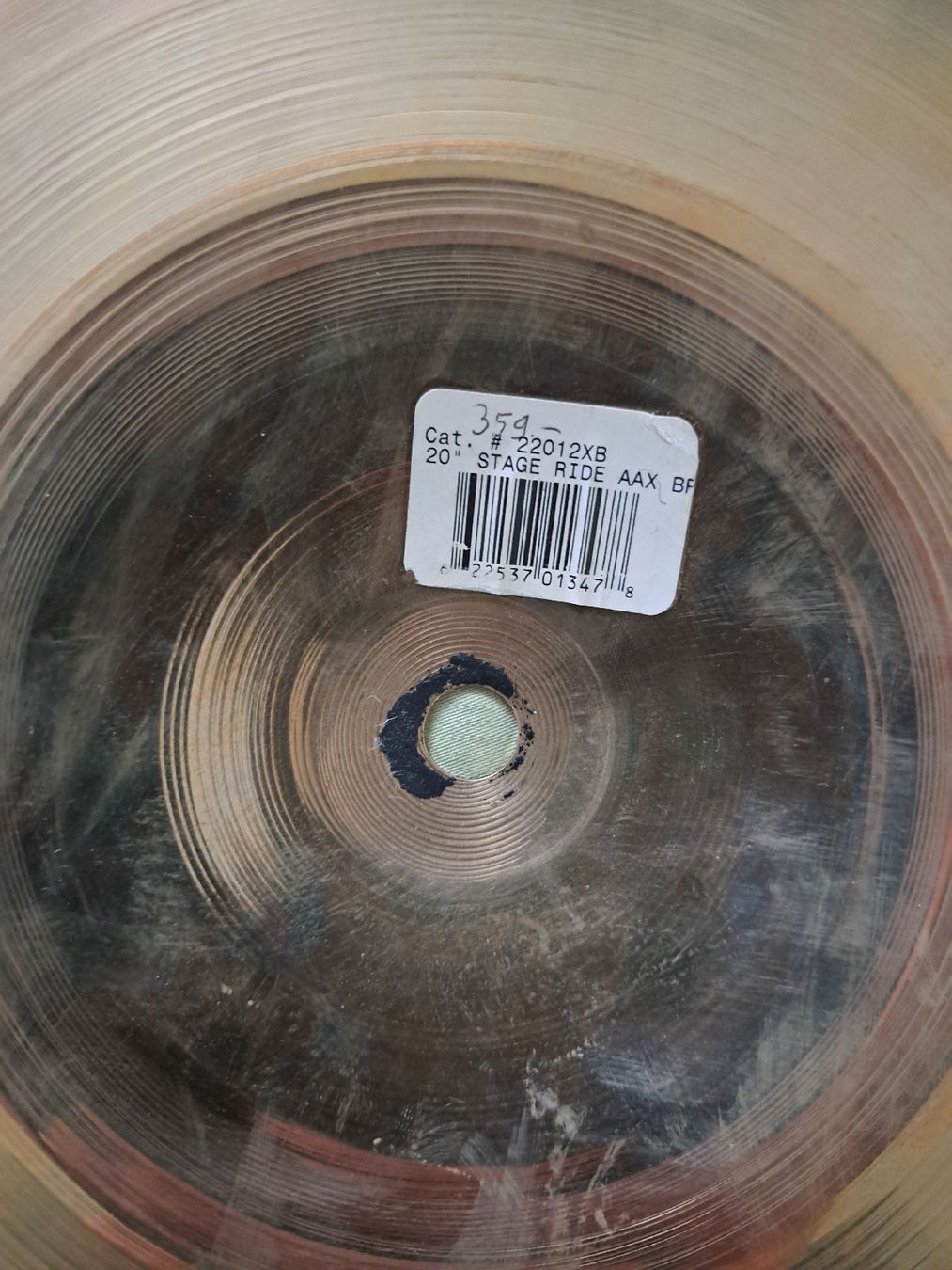 Sabian Musikinstrumente: Sabian AAX 20" Stage Ride – Gebraucht aus Kriens von mrkk 2