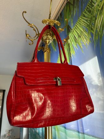 Damen Leder Tasche von Bulaggi - Rot & wie neu!