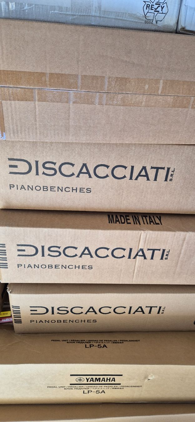 Sgabelli: Piano Bench Discacciati Model 105 BM – Nuovo e nell'imballaggio originale da Oeschgen venduto da EHS_Betriebs 1