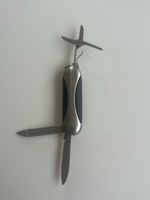 Multifunktionsmesser Edelstahl mit Schere gebraucht(2S4)