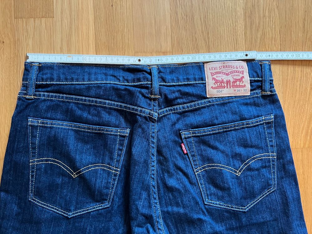 Levis / Levi’s Hosen 504 / Levi Strauss & Co. / Grösse 36/32 Kaufen auf Ricardo