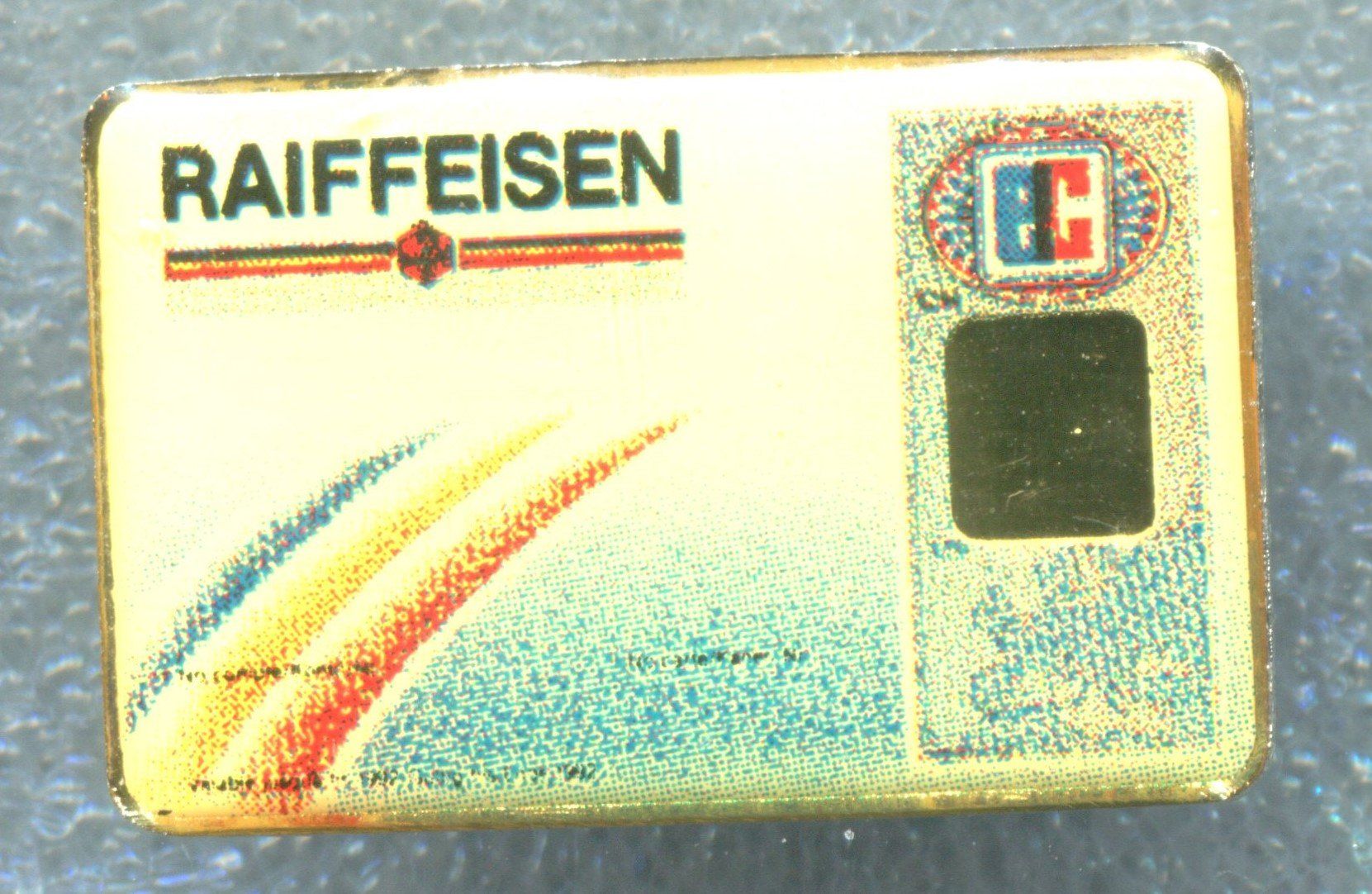 Plaketten & Abzeichen: RAIFFEISEN Bank EC Karte – Gebraucht aus Winterthur von Sammleroase