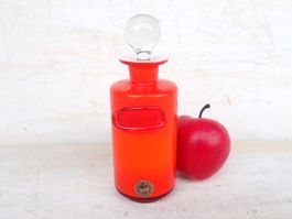 Kastrup Holmegaard Flasche Dänemark Mid Century Carnaby Vase