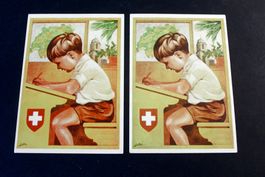 2x BUNDESFEIER - POSTKARTE, 1930. Ungelaufen