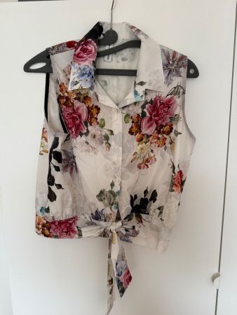 Damen Bluse mit Blumenmuster