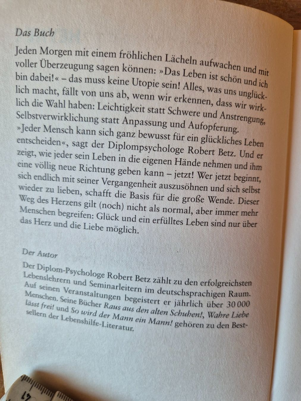 Libri: Buch Willst du NORMAL sein oder GLÜCKLICH? von Robert Betz – Usato da Buchs SG venduto da MStBu 1