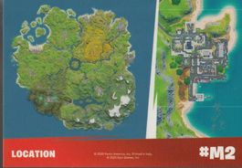 FORTNITE TRADING CARD serie 2 # M2 DIRTY DOCKS Panini 2020