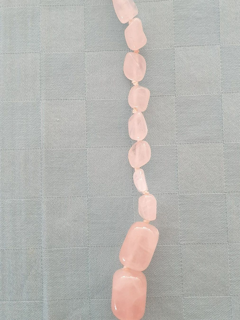 Catenine: Schmuck Halskette Kette Rosenquarz – Usato da Mörschwil venduto da spirspi 3