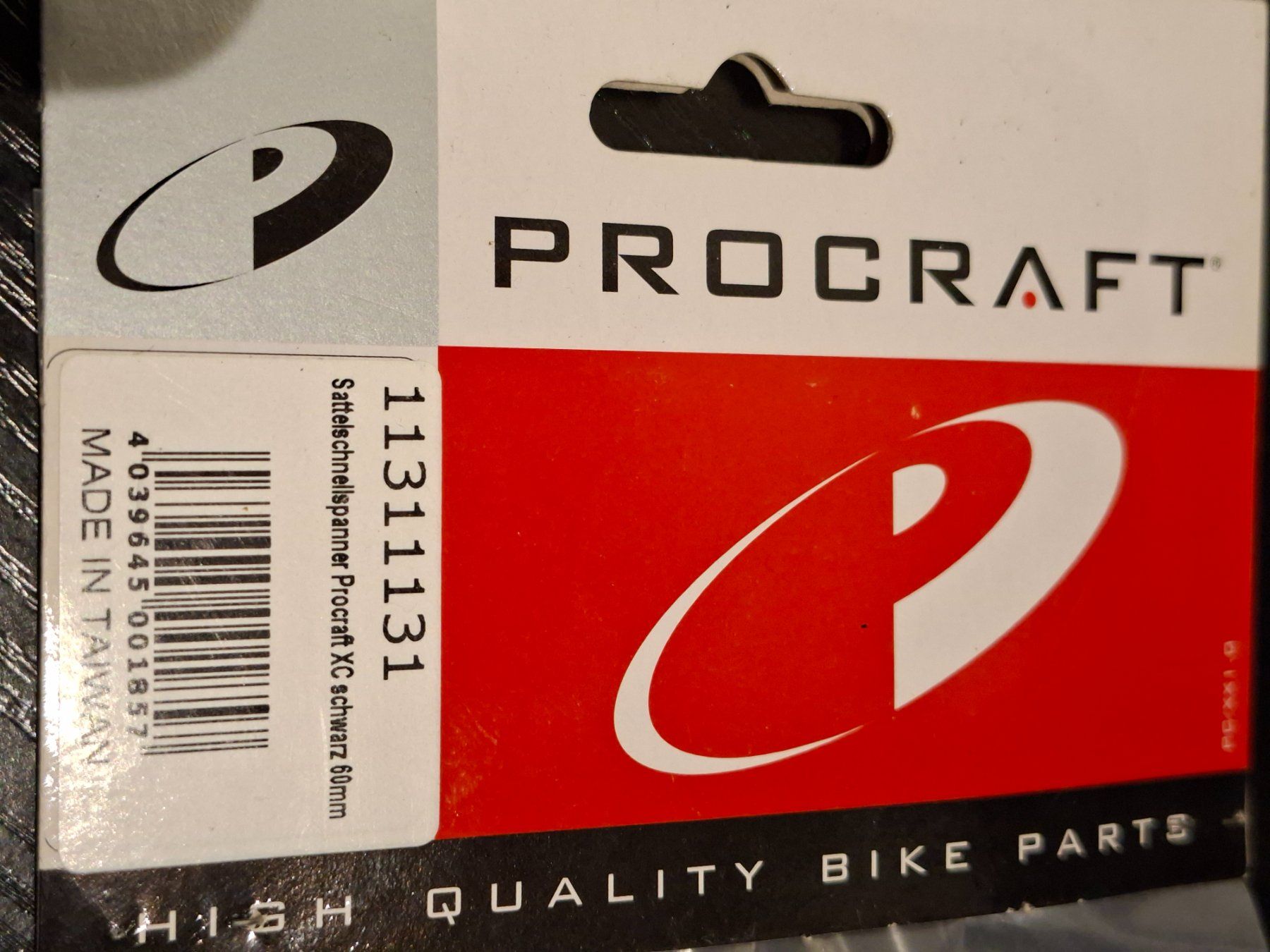 Pezzi di ricambio: Procraft Sattel-Schnellspanner 60mm – Nuovo e nell'imballaggio originale da Kriens venduto da kathrol 1
