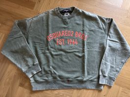 Dsquared2 Crewneck Sweatshirt "Bros Est. 1964" XL New.