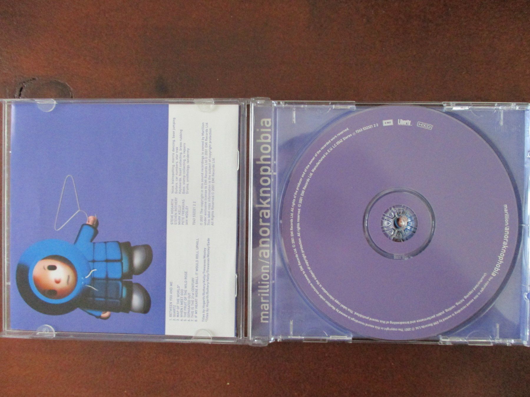 CDs: Marillion -  Anoraknophobia – Gebraucht aus Liestal von Disc-Point 1