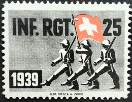 Soldatenmarke 2.WK, Infantrie Regiment 25, schw, Wi Inf 217
