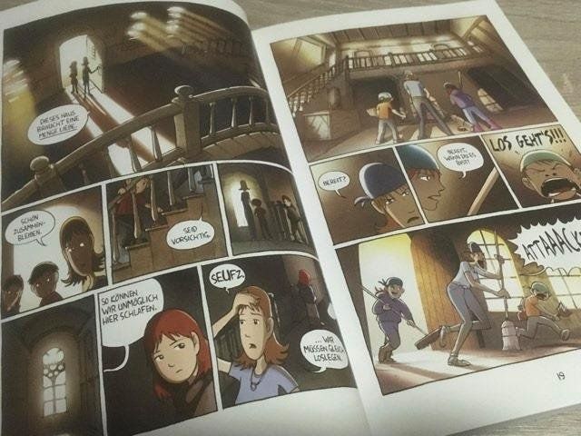 Fumetti: Amulett #1: Die Steinhüterin - Comic – Usato da Münchenstein venduto da vitalfit 2