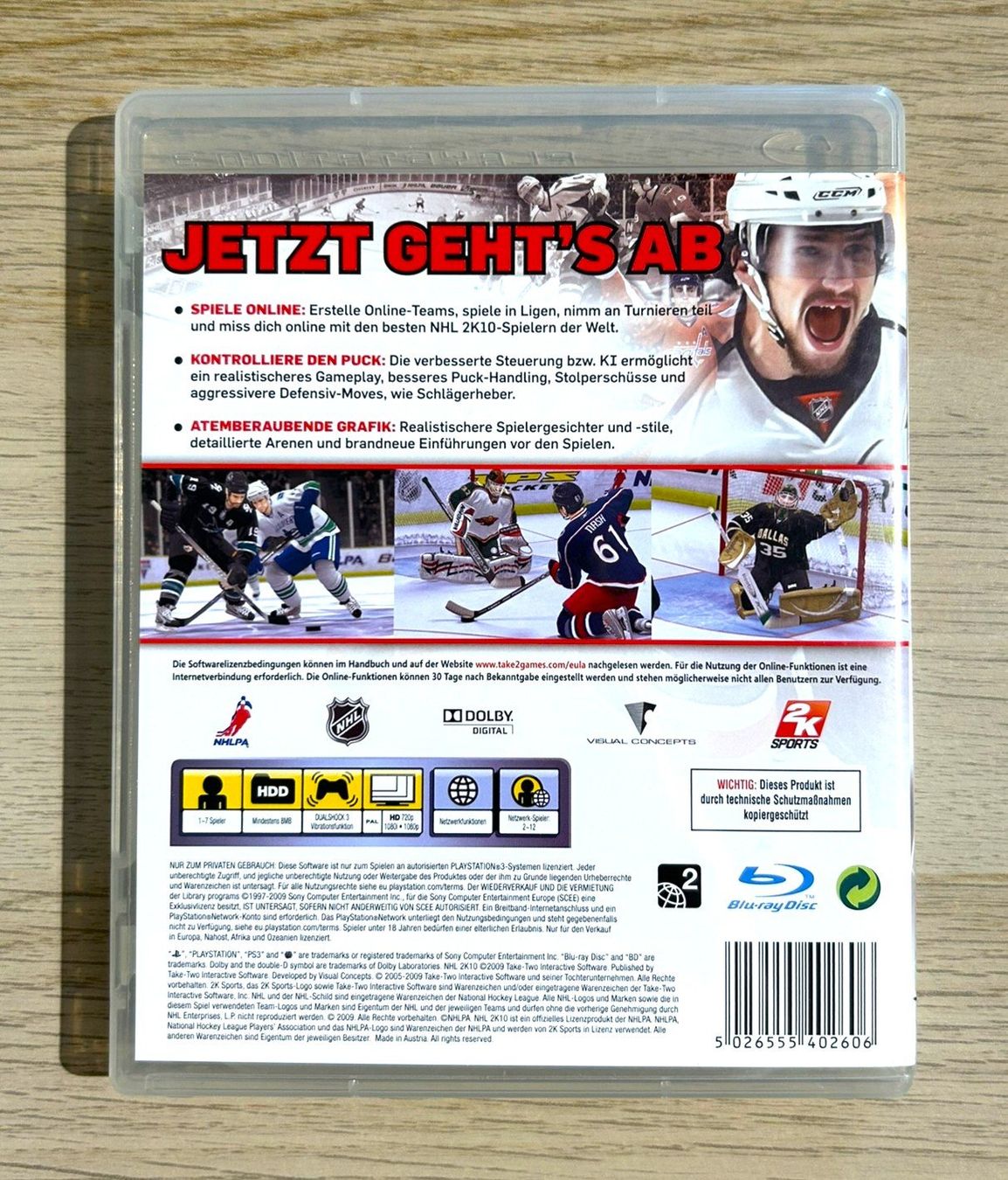 Sony Giochi: NHL 2K10 1999-2009 Jubiläumsedition PS3 – Usato da St. Gallen venduto da Alpine.Arcade 1
