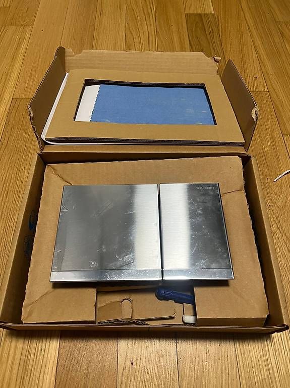 Filamento: Geberit Sigma60 Edelstahl-Betätigungsplatten – Nuovo (secondo la descrizione) da Wangen ZH venduto da fra_d787 1