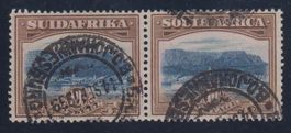 Südafrika: 10 Sh. im waagrechten Paar