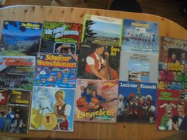 Schallplatten Schweizer Musik Schlager Jodel Volksmusik...