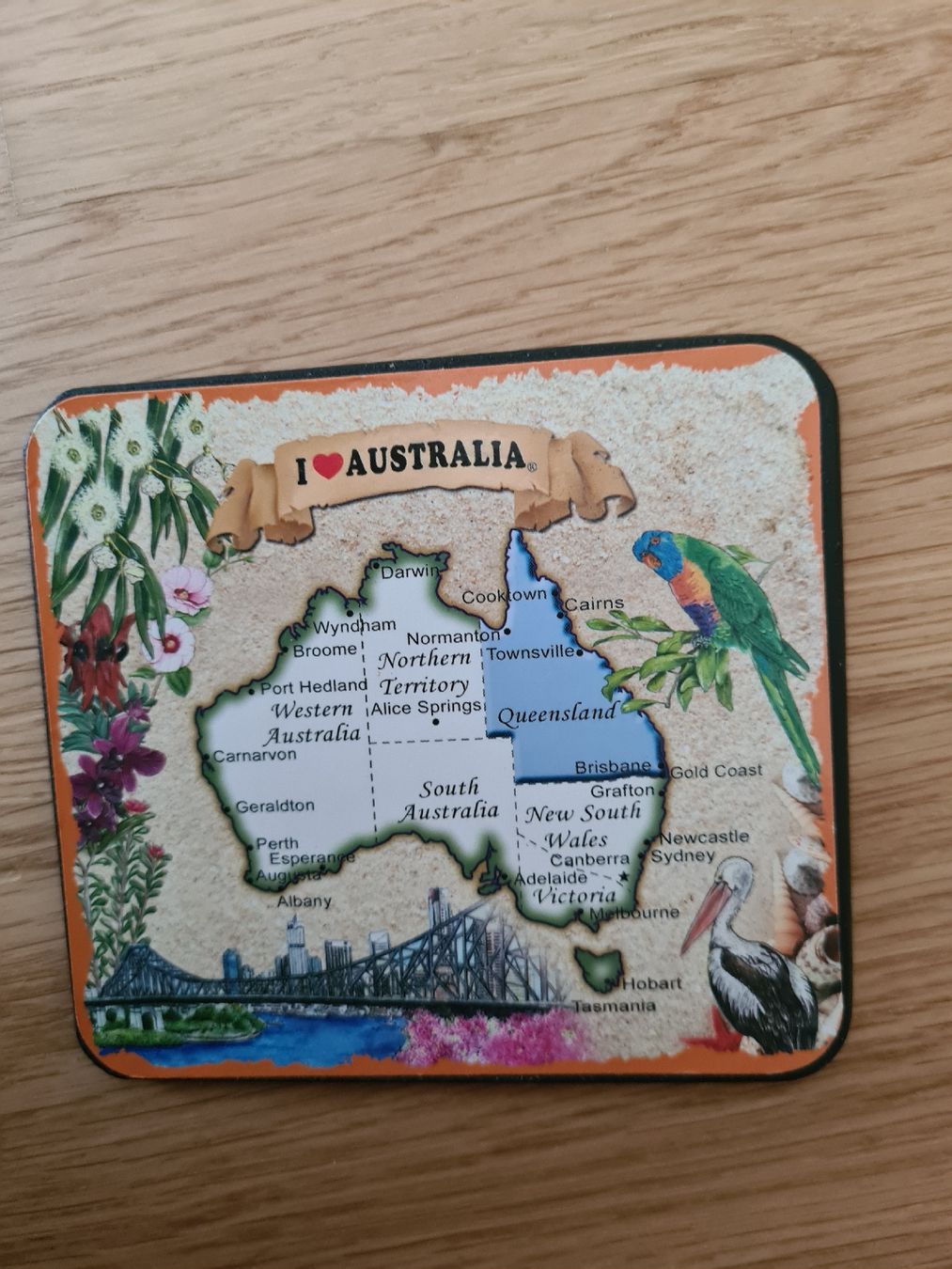 Untersetzer: Untersetzer I love Australia 6er Set  – Gebraucht aus Horw von Mirii91 7