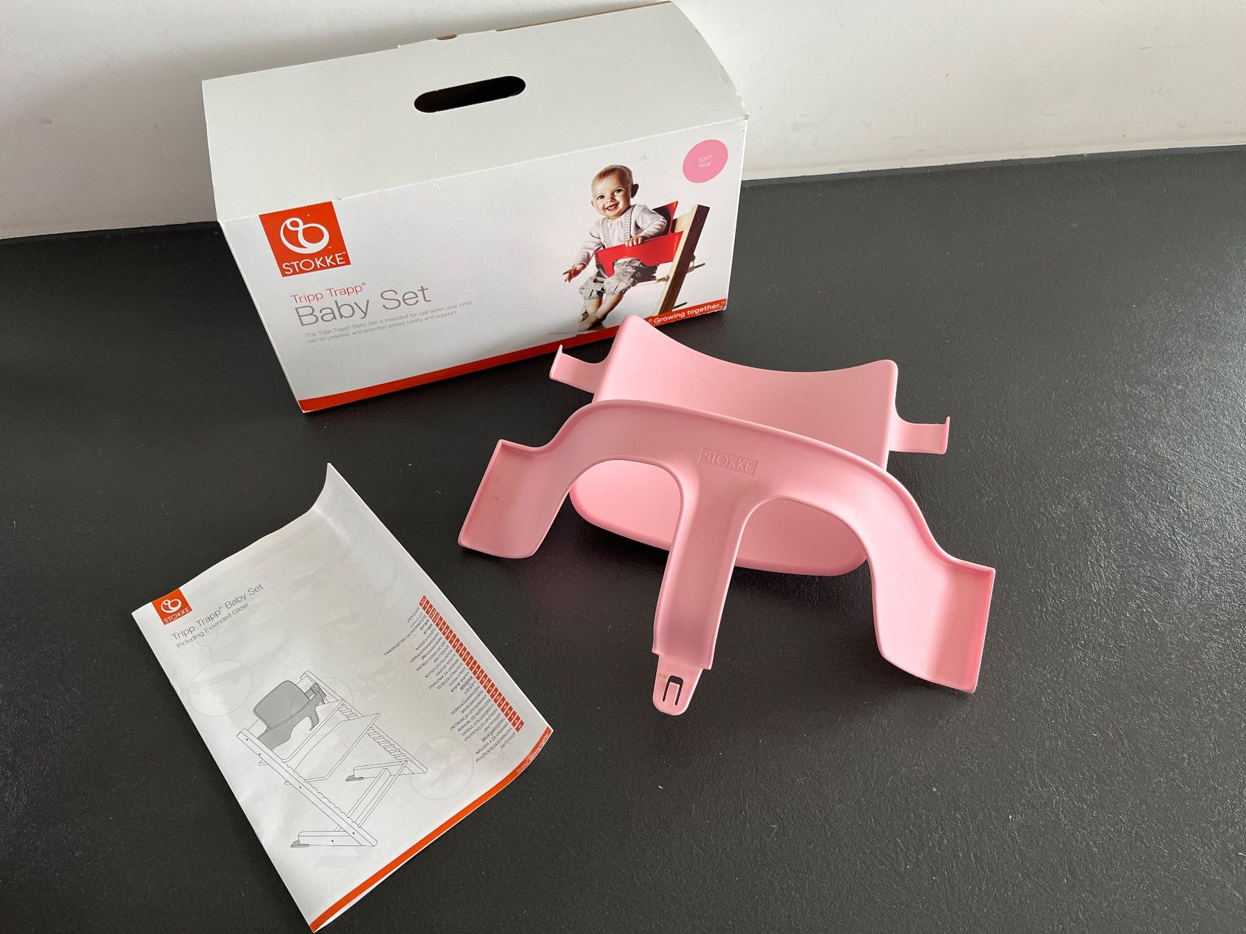 Stokke Seggioloni: TRIPP TRAPP Komplett-Set rosa – Usato da Zollikofen venduto da spunk65 3