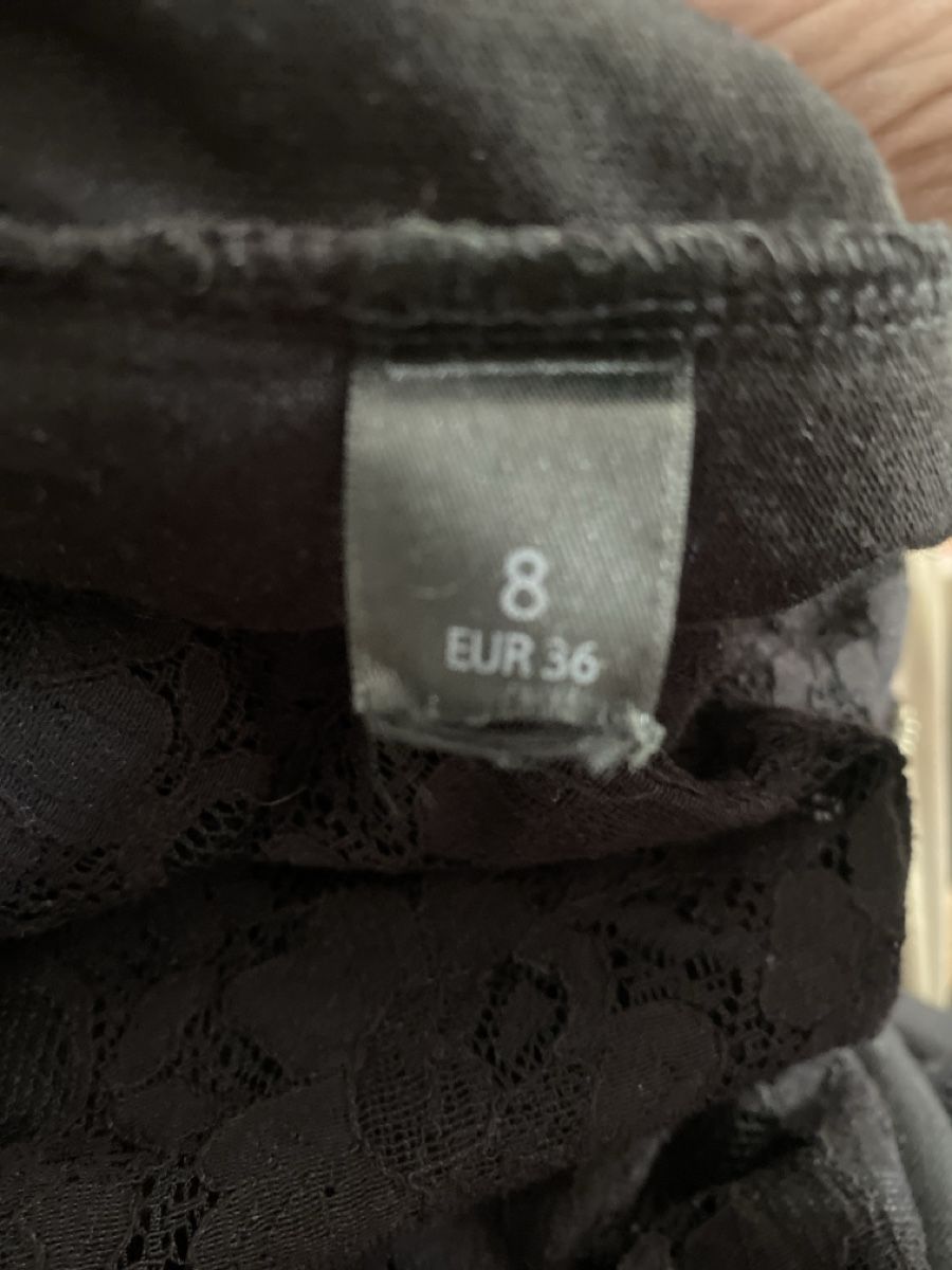 Robes: Robe noire dentelle doublée t.36 – Neuf (Voir description) à Geneve par pat_p76n 6