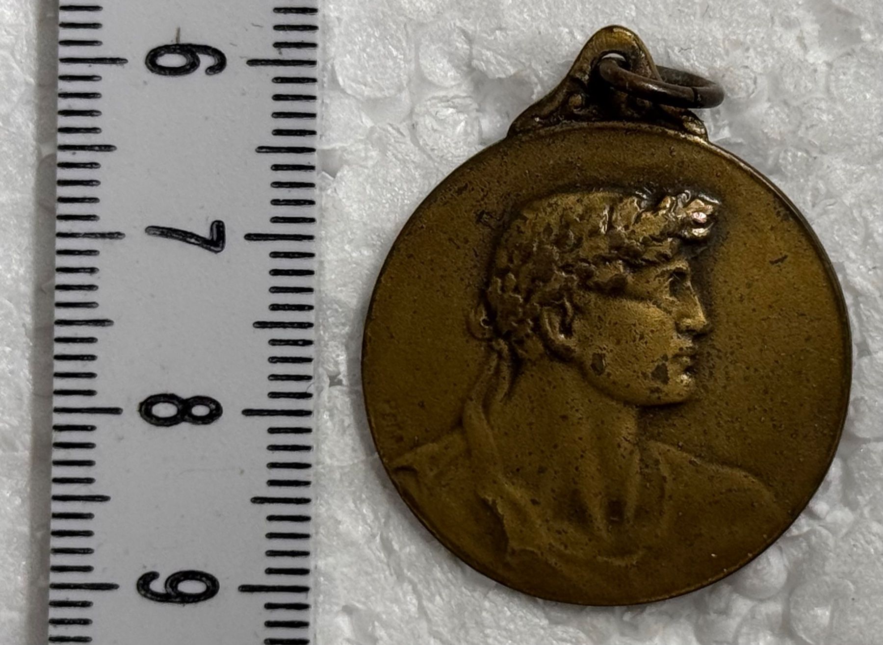 Medaglie: Medaille, Walliser Kantonal Ringermeisterschaft Naters 1946 – Usato da Andwil SG venduto da Ariisa1234 3